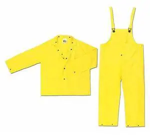 MCR SAFETY 3003S Wizard .28Mm Pvc Nylon Pvc Fr,S, PVC/Nylon, 26-1/2" Inseam,