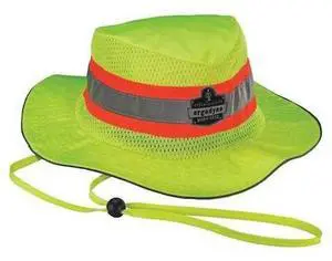 ERGODYNE 8935MF Cooling Hat,Lime,Solid,L/XL Size