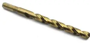 Jobber Drill Bit, 7/16", Cobalt Steel, Straw/Bronze, List Number E0101816-G
