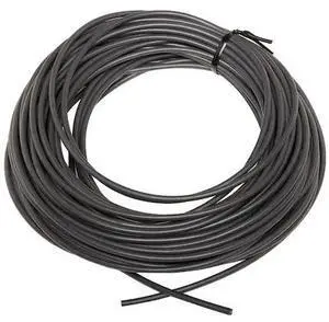ZORO SELECT 5TXC1 Test Lead Wire,18 AWG,50 Ft,Black