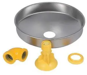 BRADLEY S24-196 Stainless Showerhead, 10 In Dia
