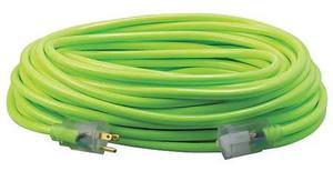 SOUTHWIRE 2579SW000X SJTW Extension Cord, 12 AWG, Outdoor, 12/3, 1 Outlets,