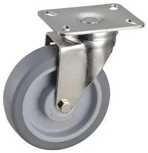 ZORO SELECT 02XS05151S002 Swivel Plt Cstr,6-3/16 in H,NSF-Listed Plate Type A