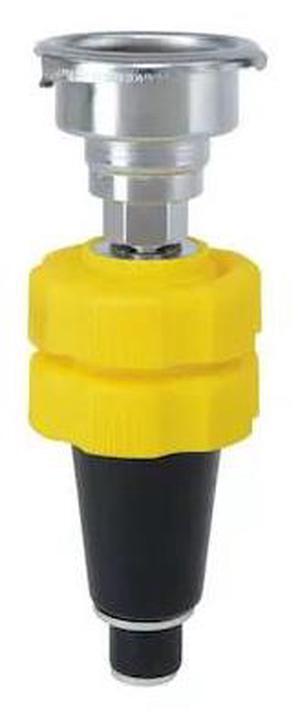 MITYVAC MV4508 Universal Radiator Adapter,Black/Yellow
