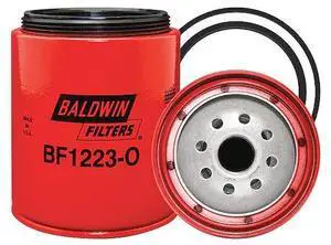 BALDWIN FILTERS BF1223-O Fuel/Water Separator,5-7/32 x 4-1/4 In