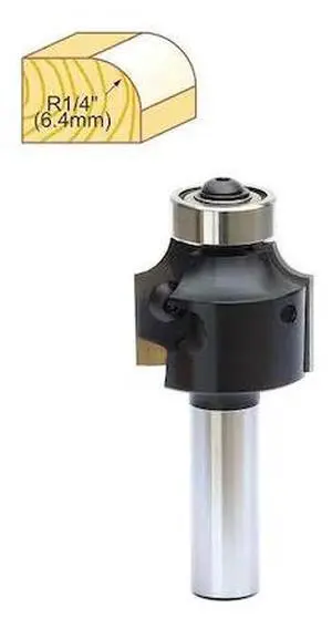WESTWARD 20KY41 Router Bit,Alloy Steel/Carbide,1-1/4in.