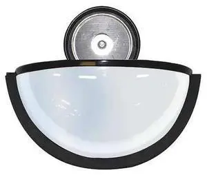 IDEAL WAREHOUSE INNOVATIONS 70-1140 Dome Mirror,Black,w/Magnet