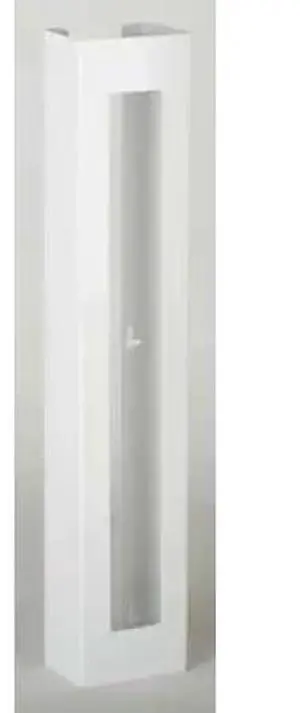 ZORO SELECT 6GKZ1 Glove Dispenser, Steel, Holds (3) Boxes ,White ,30"H x