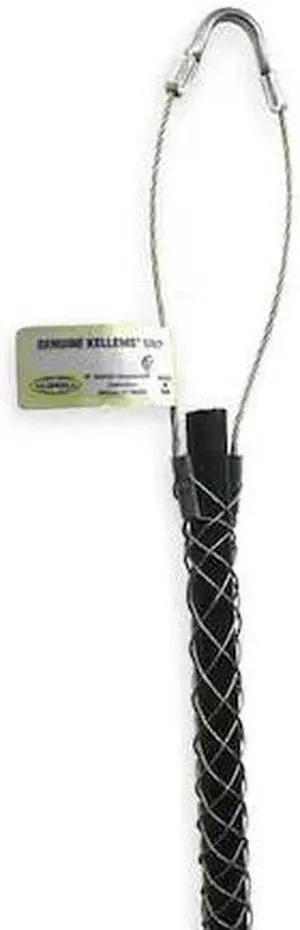 HUBBELL WIRING DEVICE-KELLEMS 2201024 Cable Support Grip,Single,4900 lb.