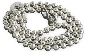 ZORO SELECT 1PPH2 Stopper Chain,Nickel,PK5