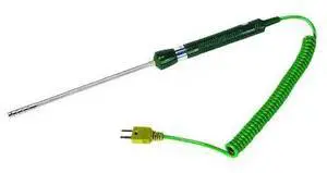 ZORO SELECT 4JPN6 Temperature Probe,Air,Type K,-58to1652F