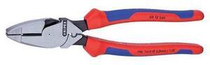 KNIPEX 09 12 240 SBA Linemans Pliers,Steel,9-1/2" L