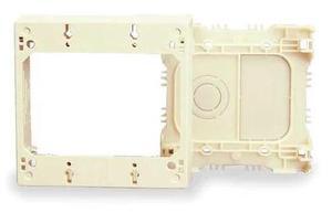 LEGRAND PSB2V Device Box, PN03, PN05, PN10 Series, 1.75 in H, 4-3/4 in L, Ivory