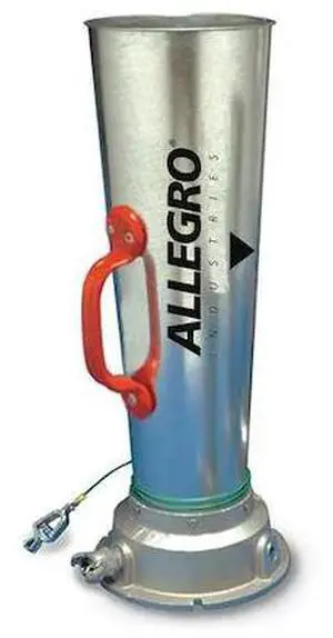 ALLEGRO INDUSTRIES 9518-03S Pneumatic Blower,Venturi,Steel
