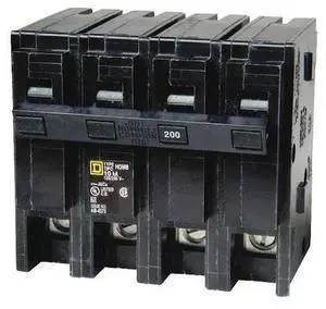 SQUARE D HOM2150 Miniature Circuit Breaker, HOMELINE Series, 150A, 2 Pole, 240V