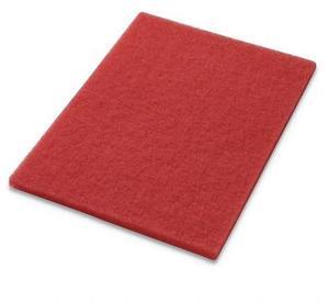 AMERICO 40441428 Buffing Pads, 28w x 14h, Red, PK5