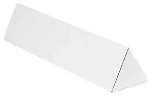 PARTNERS BRAND MTM324 Triangle Mailing Tubes, 3" x 24 1/4", White, 50/Bundle