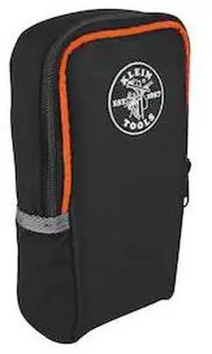 KLEIN TOOLS 69406 Tool Bag, PVC Coated Polyester, 1 Pockets, Black/Orange,