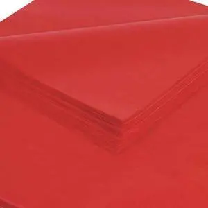 PARTNERS BRAND T2030V Tissue Paper, Gift Grade, 20" x 30", Mandarin Red, PK480