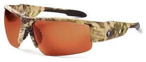ERGODYNE DAGR-PZHI Dagr, Safety Glasses Anti-Scratch, Copper Lens