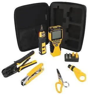KLEIN TOOLS VDV001-819 VDV Apprentice Cable Installation Kit with Scout® Pro 3,
