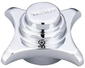 CENTRAL BRASS G-6928-V Self-Closing 4-Arm Vandal Proof Handle With Set Screw,