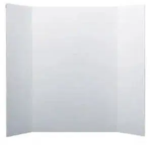 FLIPSIDE 30048-10 36 x 48 White Foam Project Board Bulk, PK10