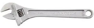KLEIN TOOLS 507-10 Adjustable Wrench, Extra-Capacity, 10-Inch