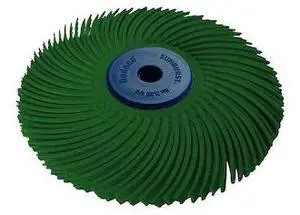 DEDECO 2254 SUNBURST 3'' TC 3-PLY DARK GREEN 50 GRIT (A/O) 1/UNIT