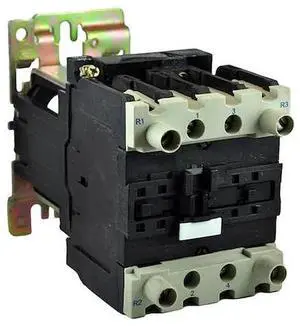 DAYTON 6FZJ0 IEC Magnetic Contactor, No Auxiliary Contacts, 24V DC, 4 P,