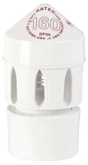 OATEY 39220 Air Admittance Valve,2in-3in,160 DFU