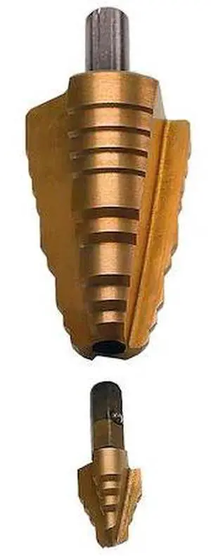 L.H. Dottie RTTP6030 Step Drill Bit, 1/4-Inch to 1-3/8-Inch Base and Tip