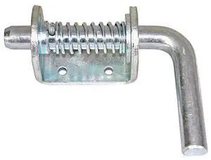 BUYERS PRODUCTS B2596 3/4 Inch Zinc Plated Heavy Duty Spring Latch Assembly
