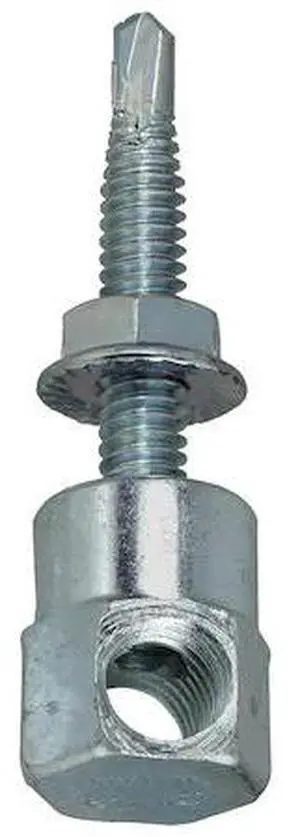 DOTTIE SSM38SR Rod Hanger, Steel, 1/4 in-20 x 1-1/2 in Size, 1-1/2" L, Carbon