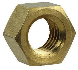 DOTTIE HNBR12 Hex Nut, 1/2"-13, Brass, 25 PK