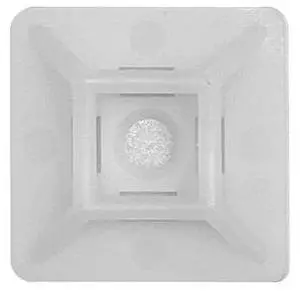 DOTTIE DT75S L.H. Dottie 3/4'' X 3/4'' Natural Cable Tie Mounting Base, 100PK