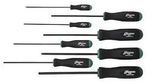 BONDHUS 33834 33834 Set Of 8 Tamper Resistant Stardriver Tools, Sizes T9-T40