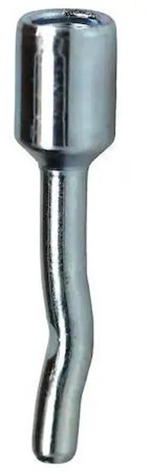 DOTTIE PS25 1/4" Dia., Concrete, Carbon Steel Zinc Plated, 100 PK