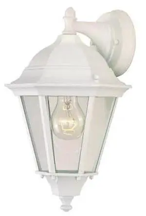 MAXIM 1000WT Westlake 1-Light 8" Wide White Outdoor Wall Sconce