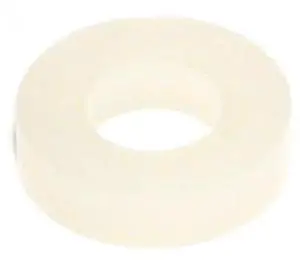 MIDWEST FASTENER 70182 Flat Washer, For Screw Size 1/4" ,Nylon 30 PK