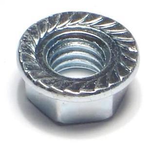 MIDWEST FASTENER 09633 Flange Nut, 3/8"-16, Steel, Zinc Plated, 100 PK