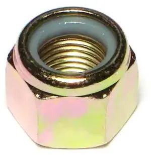 MIDWEST FASTENER 76274 Nylon Insert Lock Nut, 1/2"-20, Steel, Grade 8, Yellow
