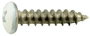 MIDWEST FASTENER 09076 Sheet Metal Screw, #8 x 3/4 in, Painted 18-8 Stainless
