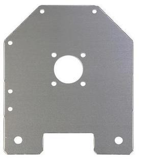 BUYERS PRODUCTS 3026457 Aluminum Wind Deflector End Plate - Driver Side