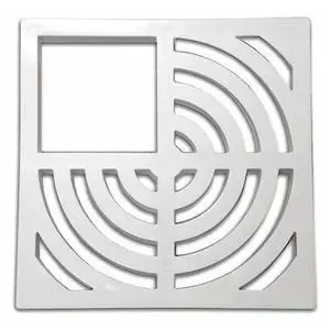 JONES STEPHENS S59011 Top Grate,Three Quarter,PVC,3/4" Thick