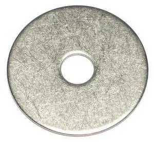 MIDWEST FASTENER 07579 Fender Washer, Fits Bolt Size #14 ,18-8 Stainless Steel