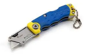 ESTWING 42442 Mini Folding Lock Back Utility Knife with Disposable Razor Blade