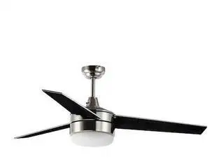 MAXIM 89909FTSNBK Basic-Max 2-Light 52" Wide Satin Nickel / Black Indoor