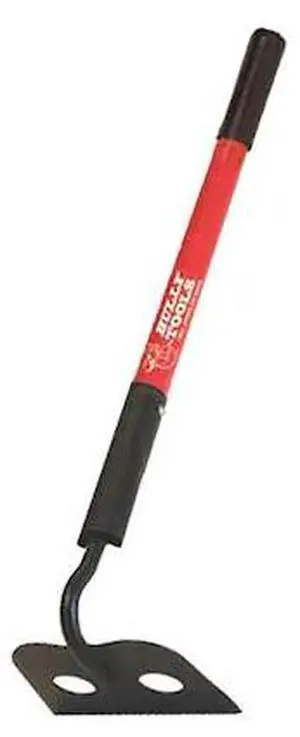 BULLY TOOLS 92419 Mortar Hoe,Short,Fiberglass Handle