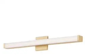 MAXIM 52004GLD Spec Vanity 1-Light 30" Wide Gold Vanity Light